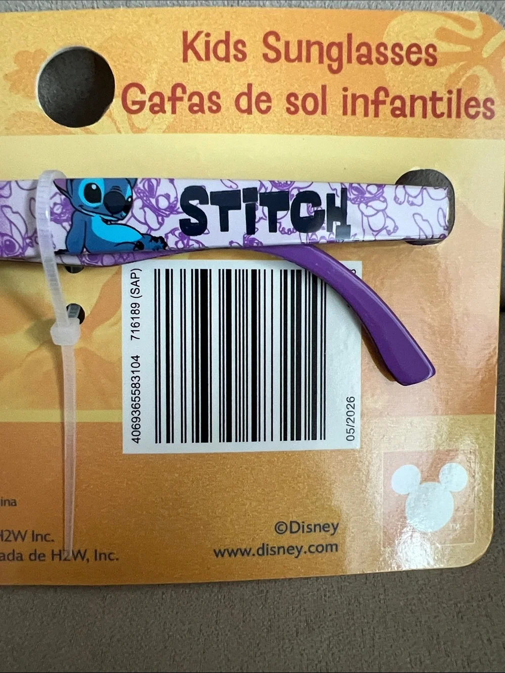 NWT Disney Stitch Kids Sunglasses 🕶️